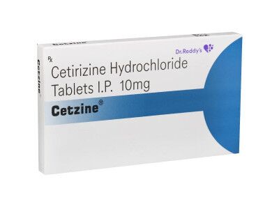 CETZINE 10 MG TAB (PACK-15)