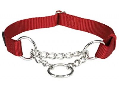 Trixie Stop-The-Pull Collar 35-50 Cm M-L Cherry Red 1 No