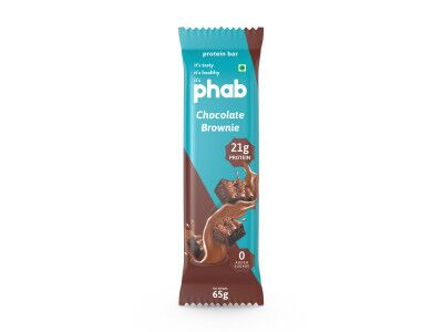 Phab Chocolate Brownie Protein Bar 65 Gms
